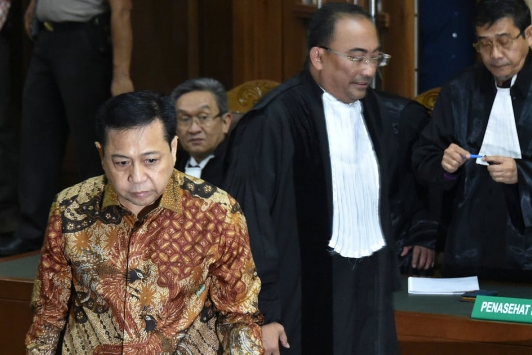 Indonesia’s former house speaker Setya Novanto. Photo: AFP