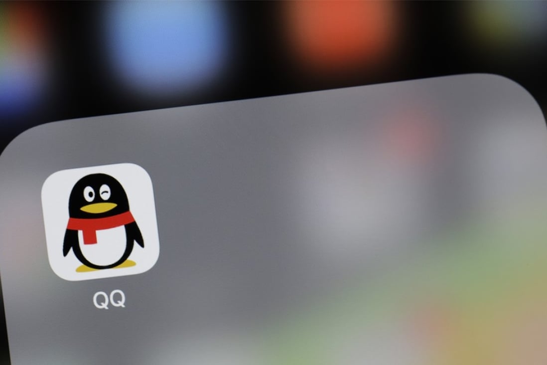 Tencent has closed down accounts that distribute provocative content through its QQ social network. Photo: Bloomberg