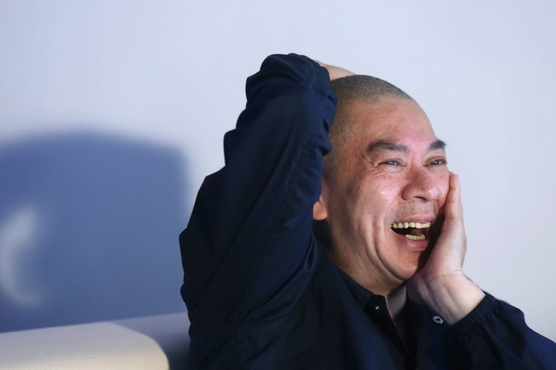 Taiwanese filmmaker Tsai Ming-Liang talks about his new VR film The Deserted during a recent visit to Hong Kong. Photo: Xiaomei Chen