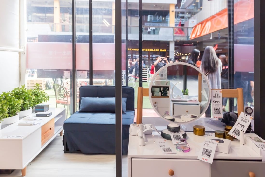Alibaba opened two Tmall Home pop-up stores for six days last month in the cities of Melbourne and Sydney. Photo: Handout