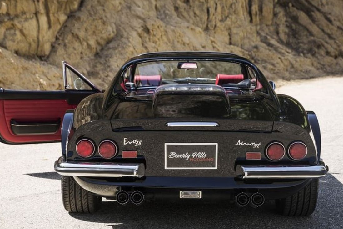 Millionaire car enthusiast David Lee’s modified Ferrari Dino. ‘Ferrari has seen it; I’m sure they’ve seen it,’ he says. ‘But I didn’t ask them for permission.’ Photo: Bloomberg