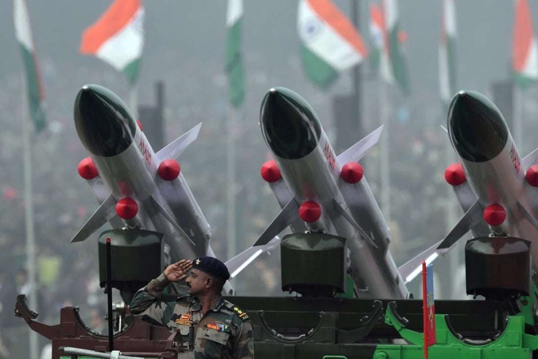 India raised its spending during a year in which it had a border stand-off with China on the Doklam plateau. Photo: AFP