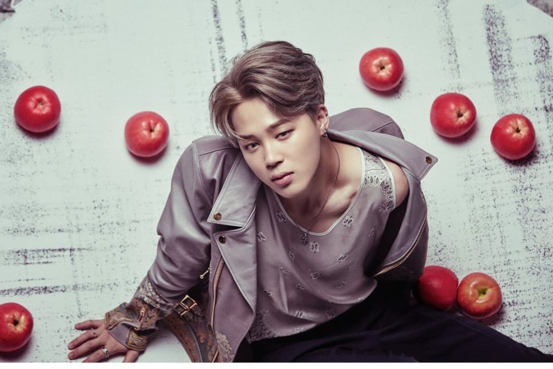 Jimin of K-pop boy band BTS is a 22-year-old singer and dancer from Busan, South Korea.