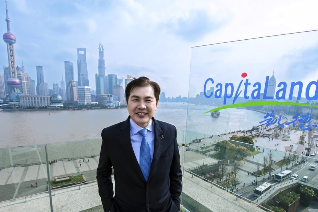 Lim Ming Yan, CapitaLand’s chief executive, at Monday’s launch event. Photo: SCMPOST