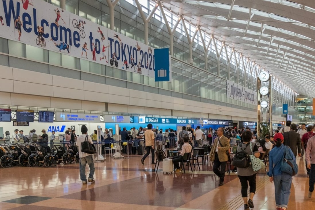 The departure hall of Terminal 2, Haneda International Airport. Photo: Shutterstock