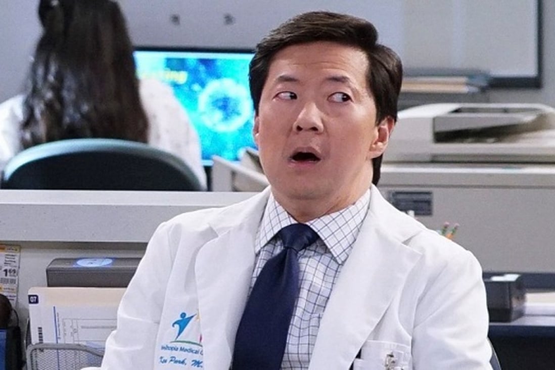 Ken Jeong in the since-cancelled Dr Ken. Photo: ABC
