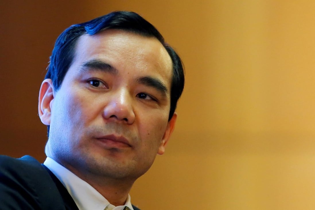 Former chairman of Anbang Insurance Group, Wu Xiaohui, who is starting an 18-year prison sentence after being convicted of fraud and embezzlement. Photo: Reuters