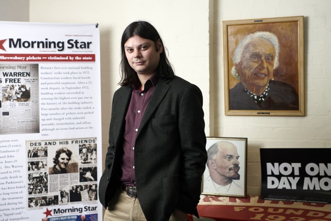 Ben Chacko editor of the Morning Star newspaper. Picture: Micha Theiner