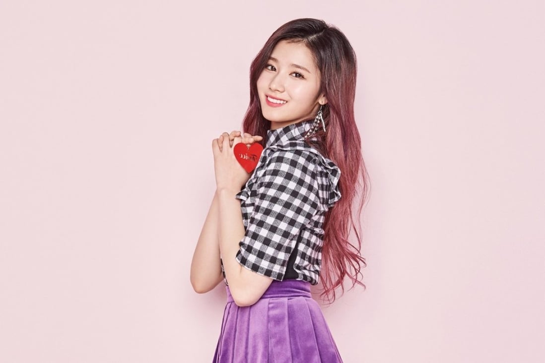 Sana from K-pop band Twice, one of three Japanese members of the group.
