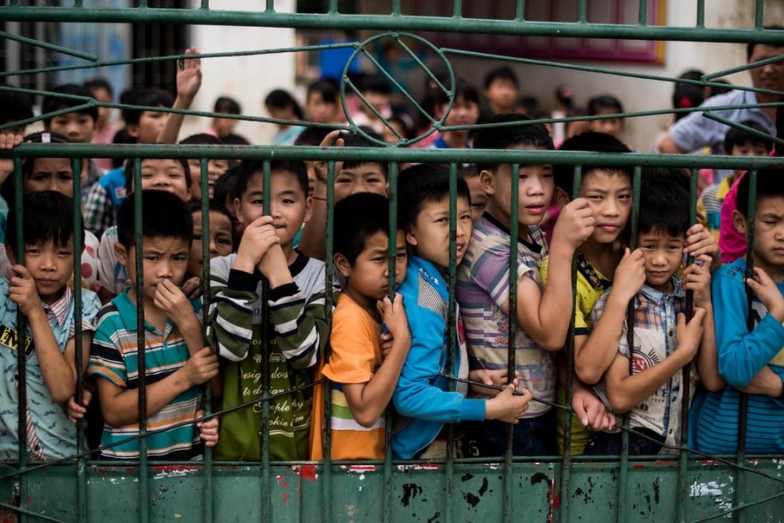 Impaired learning caused by infection has serious social and economic consequences for China’s children, researchers say. Photo: AFP