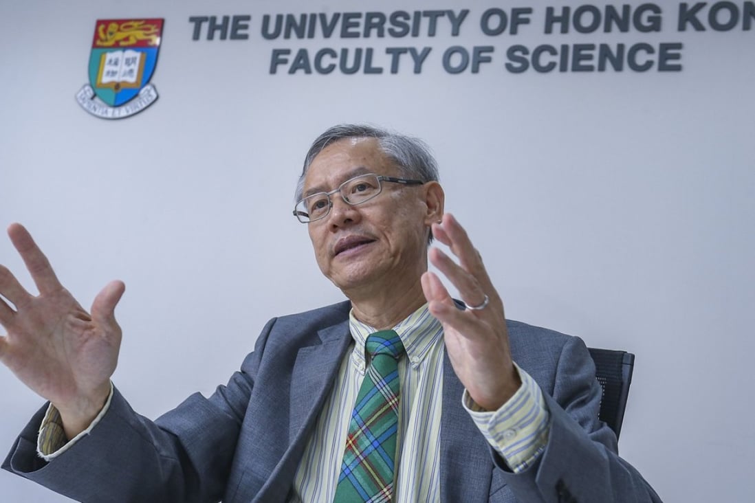 Professor Andy Hor Tzi-sum is an expert in organometallic chemistry. Photo: Dickson Lee