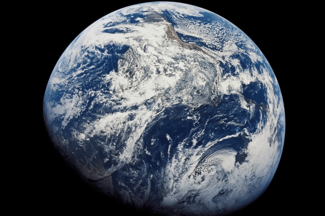 Earth from space looks blue thanks to all of its water. Photo: NASA