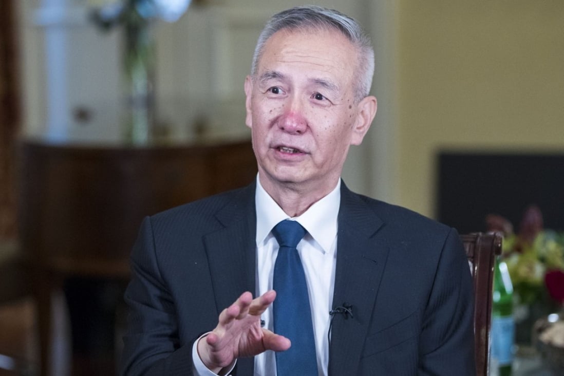 Vice-Premier Liu He said the two sides vowed not to engage in a trade war. Photo: Xinhua