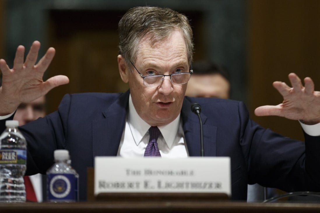 US Trade Representative Robert Lighthizer is a veteran of the US-Japan trade battles of the 1980s. Photo: Bloomberg
