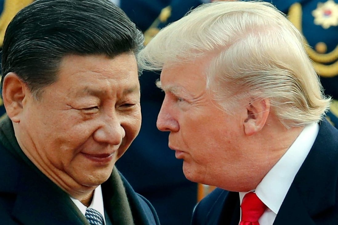 Chinese President Xi Jinping and US President Donald Trump. Photo: AP