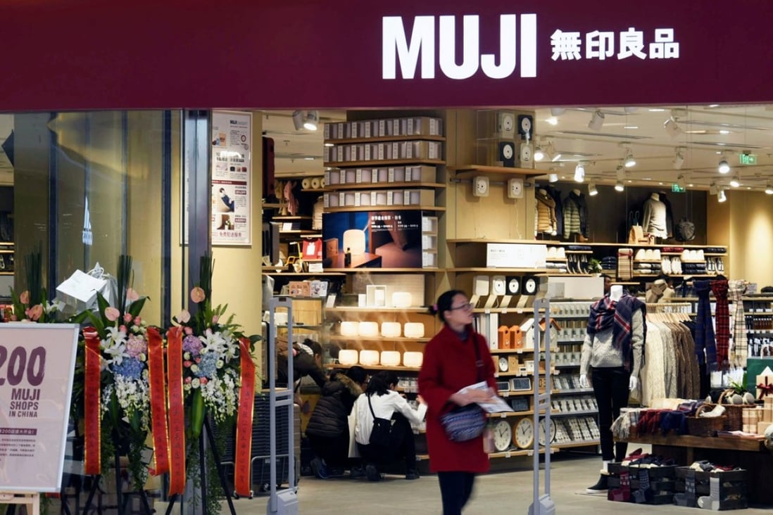 Muji’s operator Ryohin Keikaku had previously been warned by China over a map in one of its catalogues. Photo: Reuters
