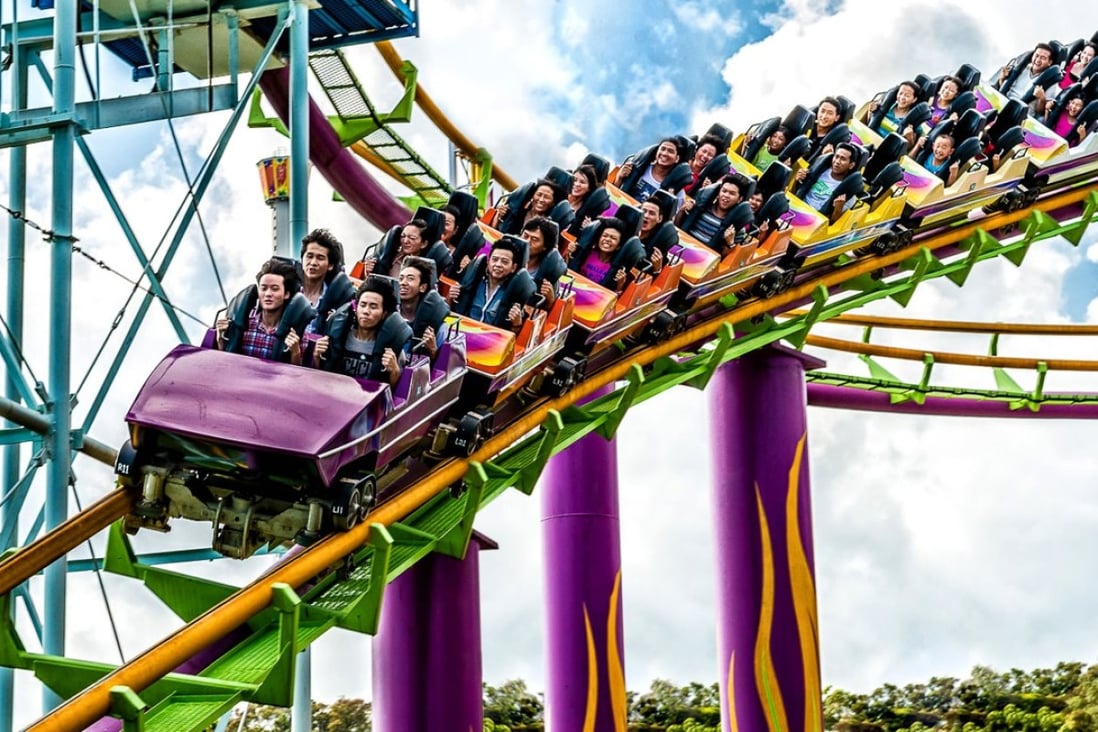 The Dragon roller coaster in Ocean Park Hong Kong. Photo: Handout