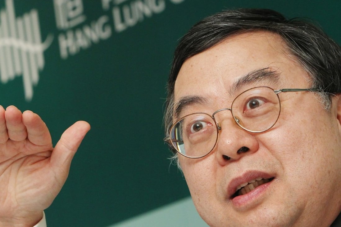 Ronnie Chan, chairman of Hang Lung Group and Hang Lung Properties. Photo: SCMP