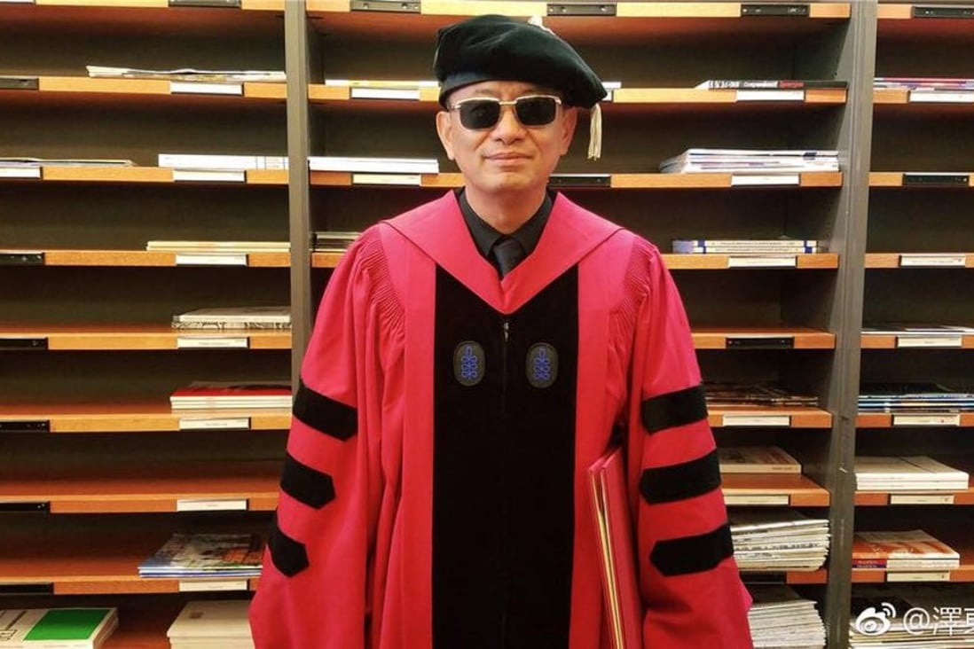 Hong Kong’s Wong Kar-wai was one of seven international professionals to receive honorary degrees from Harvard University.