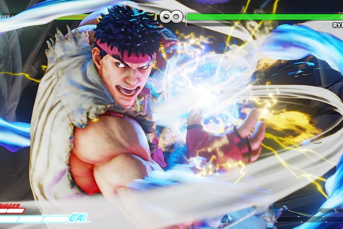 Ryu in a screen shot from Street Fighter V.