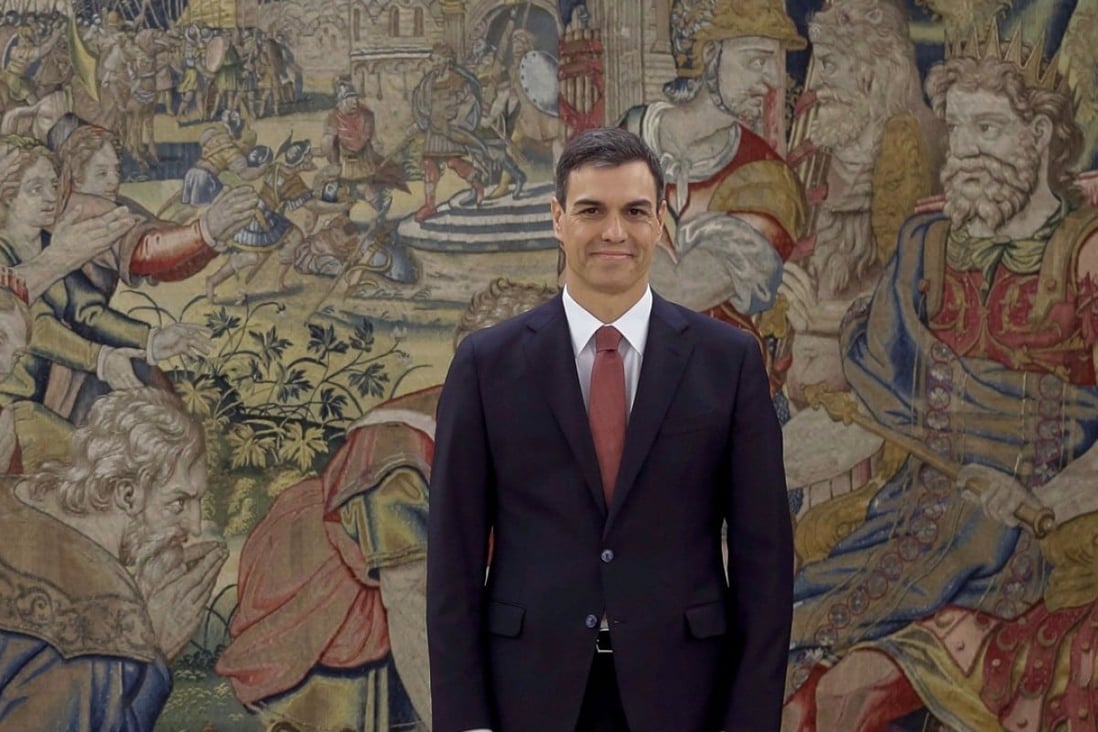 Mr Handsome Who Is Spain S New Pm Pedro Sanchez South China Morning Post