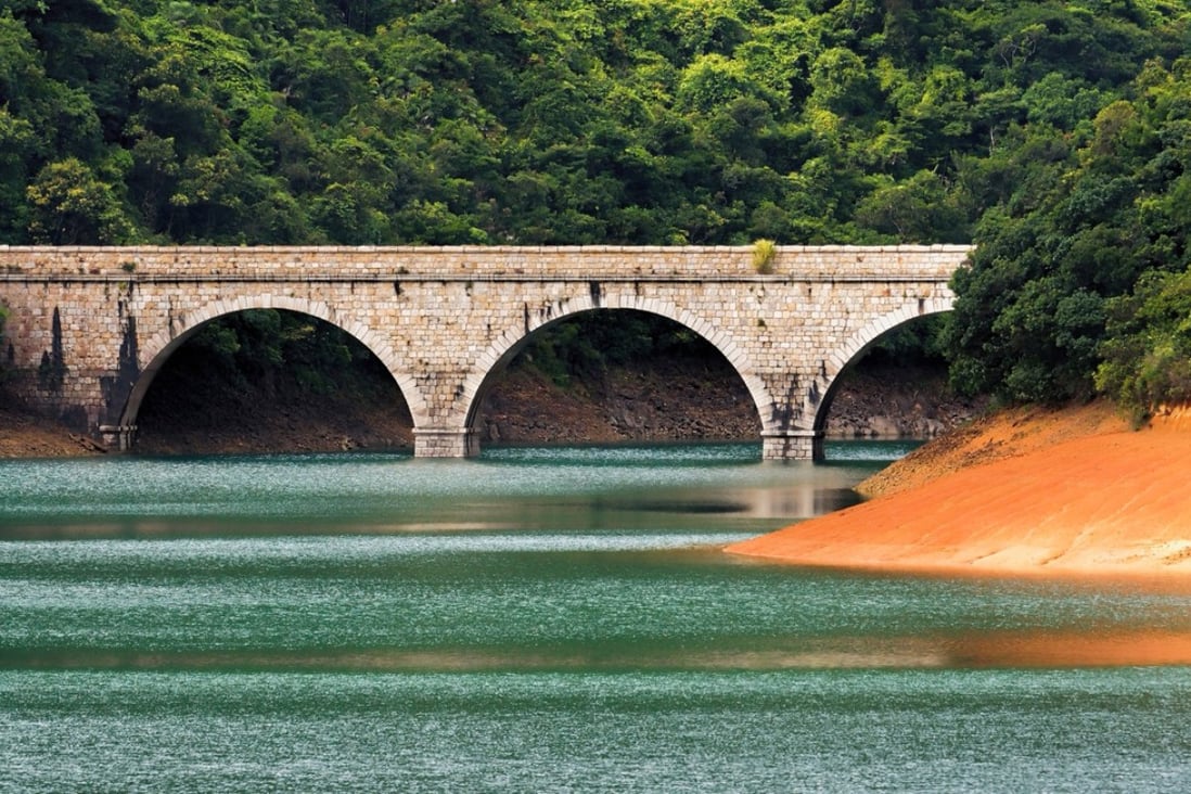 A bridge over Tai Tam Reservoir on Hong Kong Island, one of four built in the Tai Tam valley from the 1880s onwards. Photo: Martin Williams