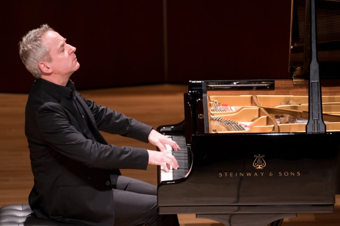 Pianist Jeremy Denk in recital at the University of Hong Kong. Photo: HKU Muse