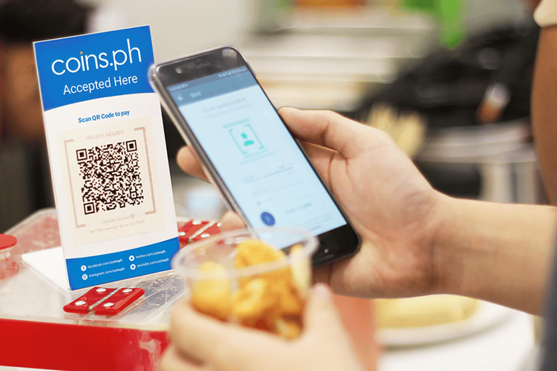 Coins, a bitcoin-based remittance service and mobile payment, has more than 5 million users across Southeast Asia. Photo: Handout