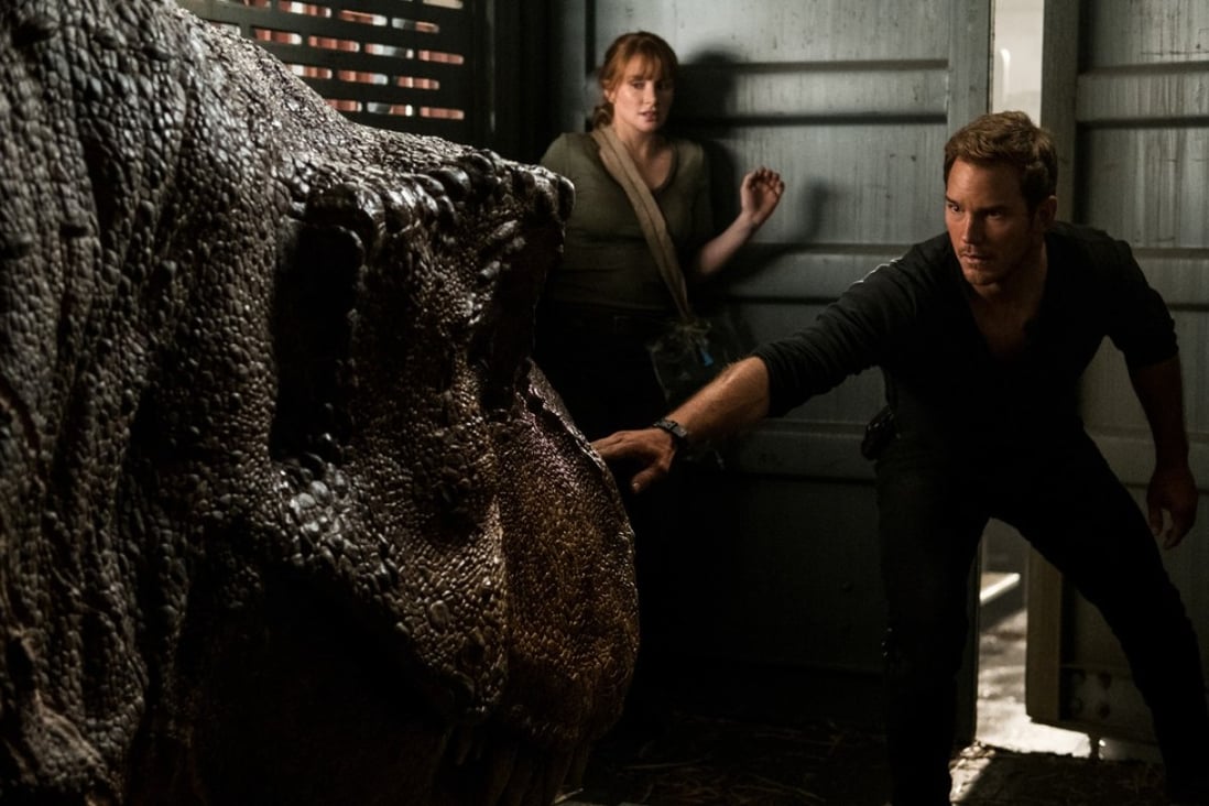 Chris Pratt in a still from Jurassic World: Fallen Kingdom, which will be released in Hong Kong on June 11.