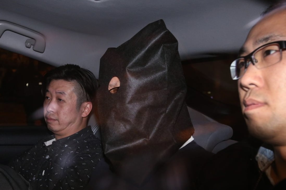 Chow was arrested soon after the incident. Photo: Edward Wong