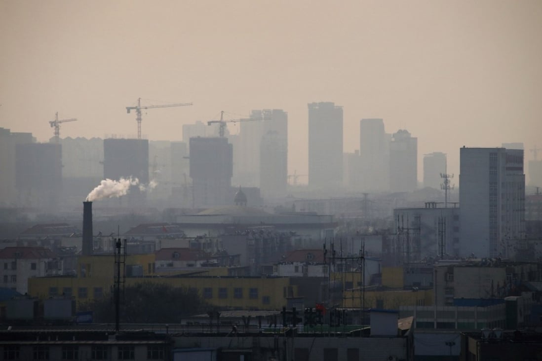 In steel capital Tangshan, GDP growth fell to 5.6 per cent in the first quarter, when curbs on winter production were most severe. It was 6.7 per cent in the third quarter of last year. Photo: Reuters