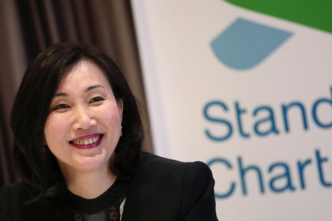 Chief executive of Standard Chartered Hong Kong, Mary Huen Wai-yi, said the virtual bank licence is in line with the goal of supporting “a new era in smart banking”. Photo: Jonathan Wong