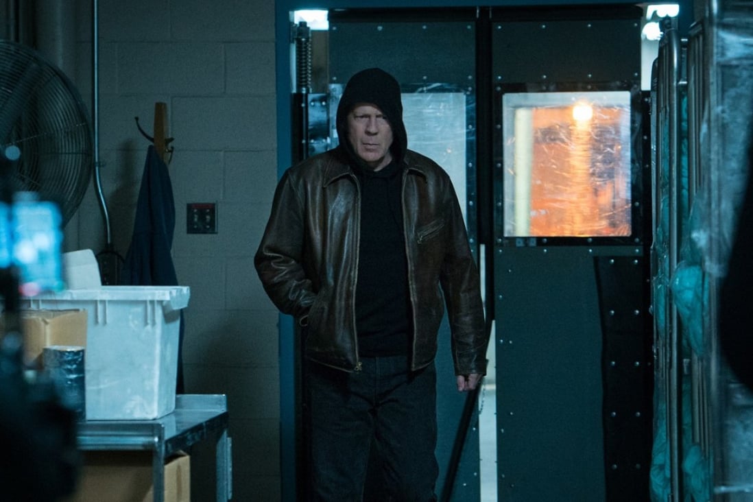 Bruce Willis in a still from Death Wish (category IIB), directed by Eli Roth.