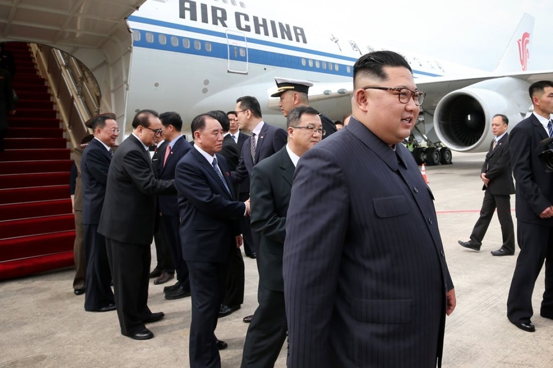 North Korean leader Kim Jong-un arrives in Singapore on Sunday ahead of the summit. Photo: AFP