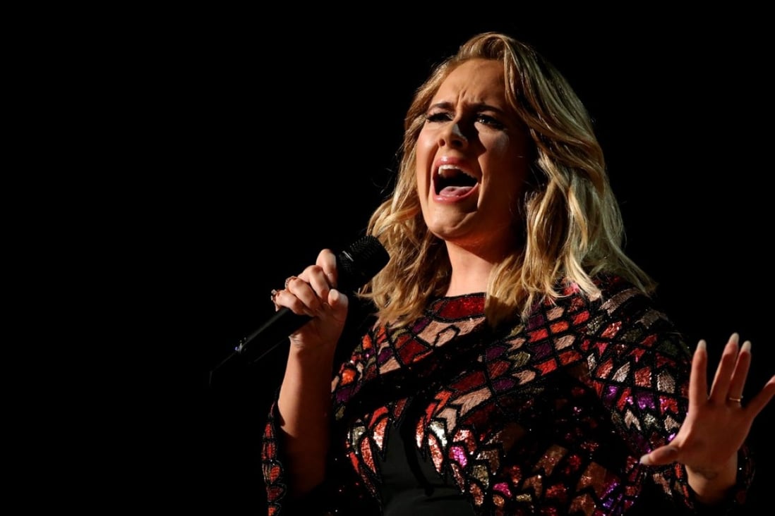 Adele (shown in 2017) and other artists whose videos appear on YouTube could be in line more royalties after it lost a vote in Brussels over new copyright laws. Photo: Reuters