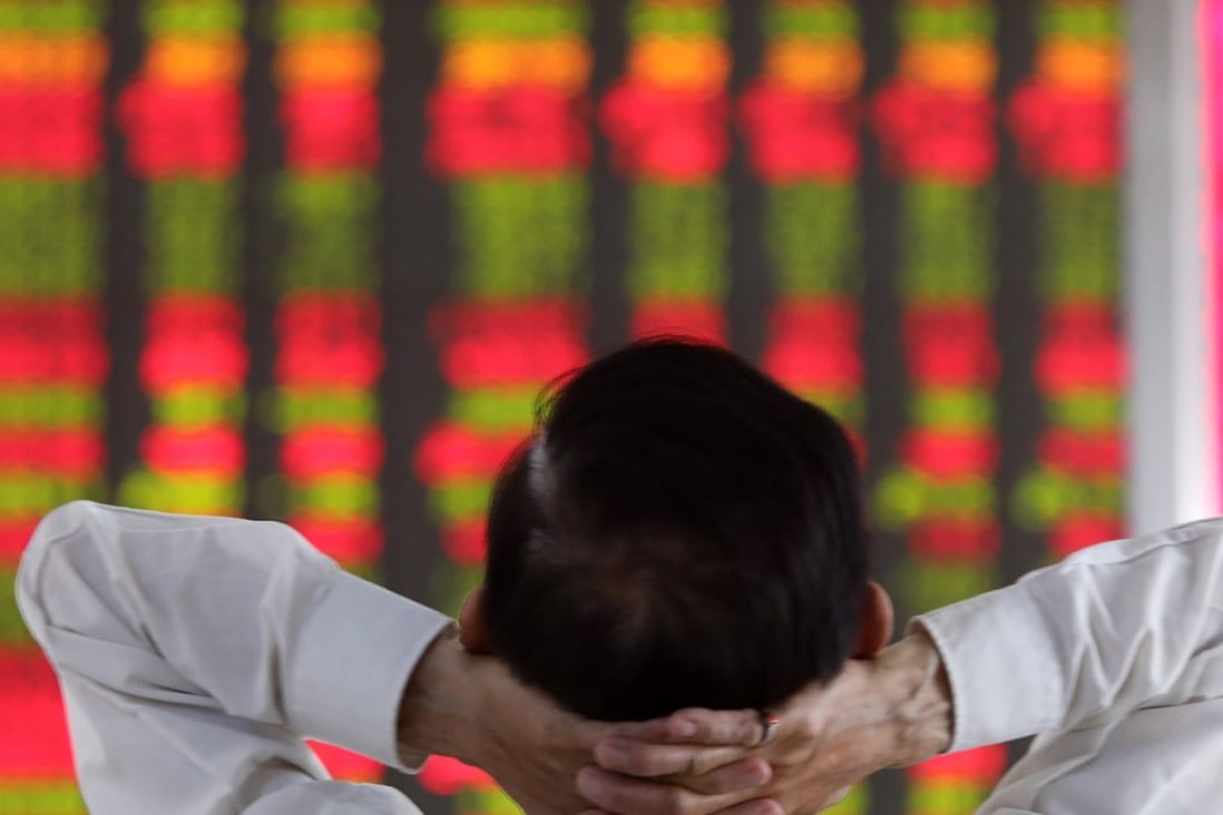 The benchmark Shanghai Composite Index is now down 19 per cent from its January high. Photo: Simon Song
