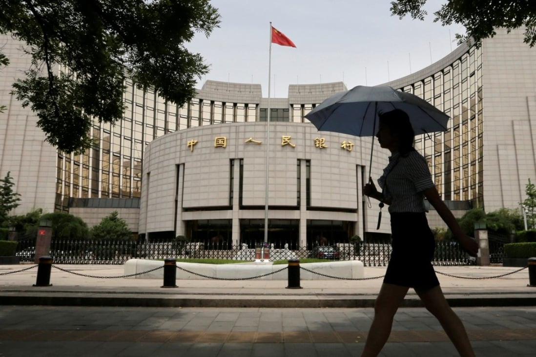 The People’s Bank of China will cut the reserve requirement ratio for commercial banks. Photo: Reuters