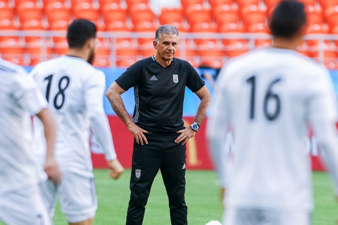 Iran head coach Carlos Queiroz has spoken out about what he perceives to be the overuse of the VAR system. Photo: EPA