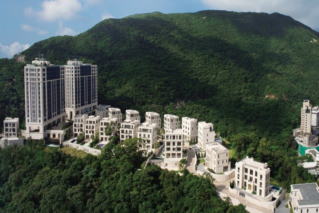 Mount Nicholson at The Peak in Hong Kong. Two units in the development sold for HK$1.6 billion (US$149 million) in November. Photo: SCMP Pictures