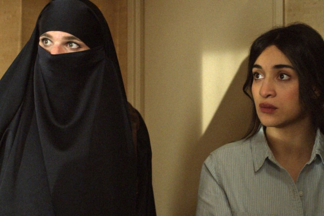 Felix Moati (left) and Camélia Jordana are a couple in Some Like It Veiled (category IIA; French), directed by Iranian filmmaker Sou Abadi. The film also stars William Lebghil.