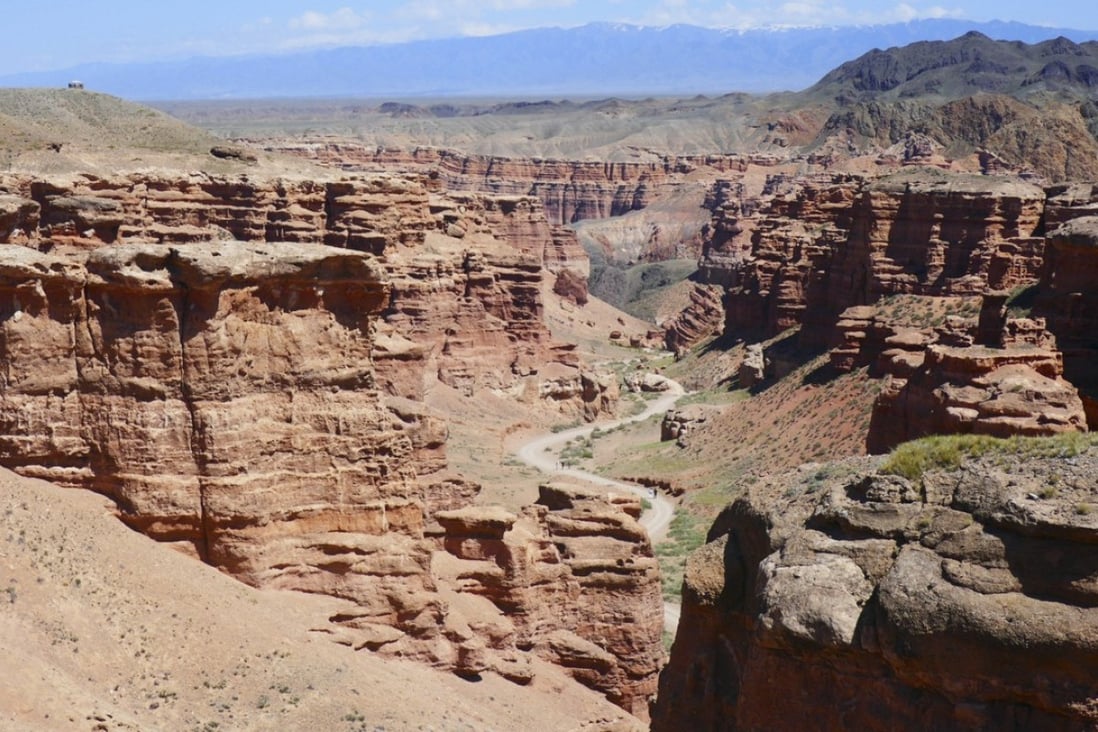The dramatic Charyn Canyon is three hours’ drive from Almaty in southern Kazakhstan. Photo: Jamie Carter