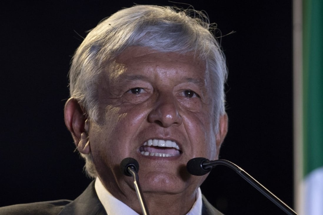Presidential candidate Andres Manuel Lopez Obrador. Photo: Xinhua