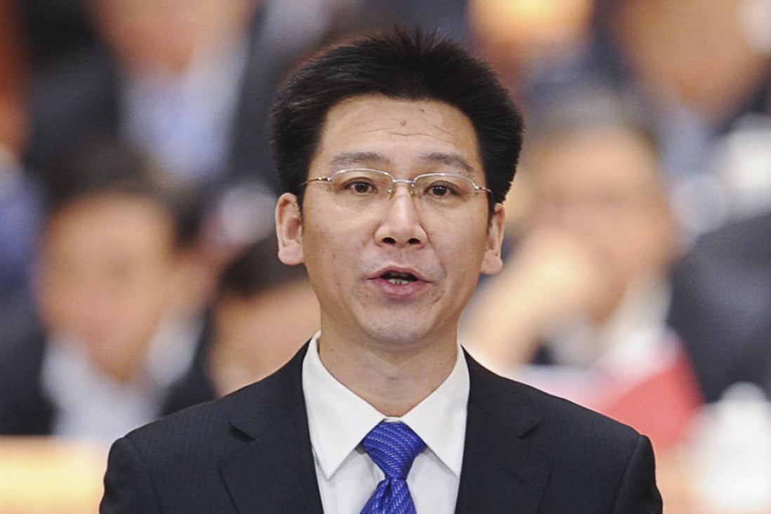 He Junke has been named the first secretary of the Communist Youth League. Photo: Xinhua
