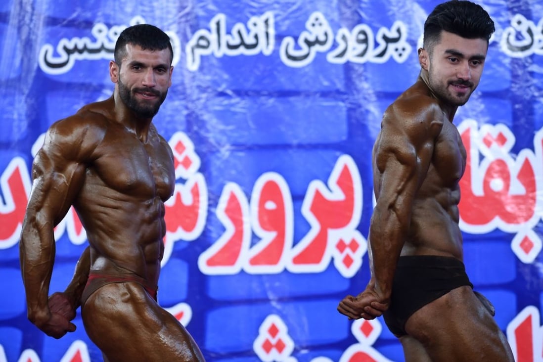 Afghan bodybuilder and winner of the mr afghanistan