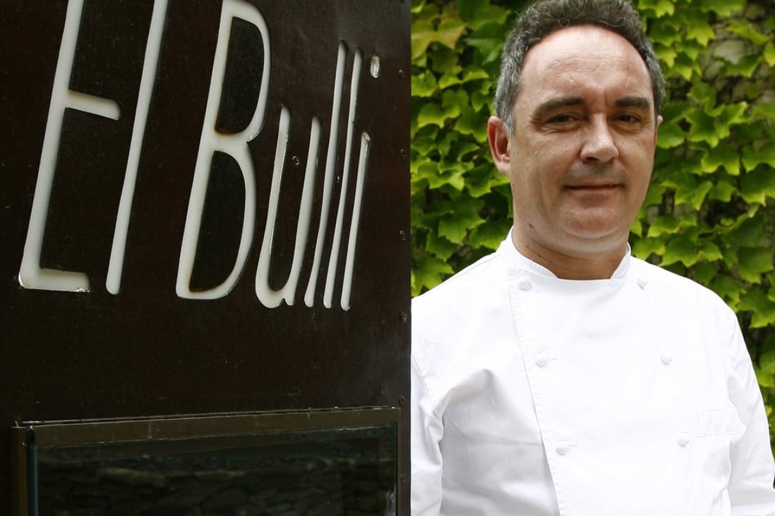 Spanish chef Ferran Adria in chef’s whites posing at his El Bulli restaurant in Roses, northern Spain. He doesn’t intend going back into the kitchen, he says. Photo: AFP