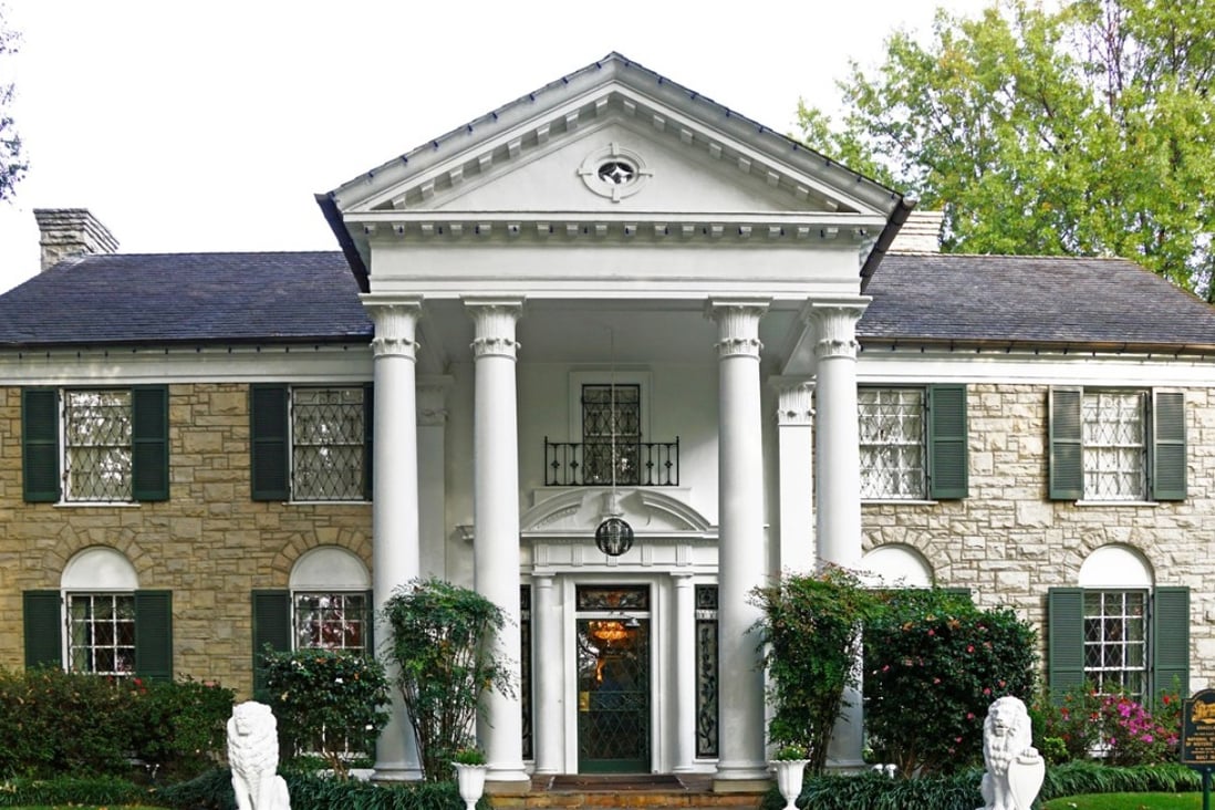 Elvis Presley's home, Graceland, in Memphis, Tennessee. Picture: Alamy