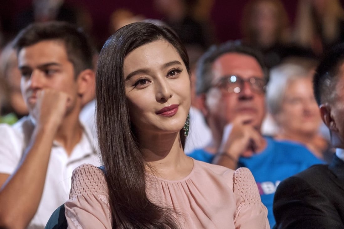 Chinese actress Fan Bingbing looks on before receiving the best actress award at the 64th San Sebastian International Film Festival in Spain in 2016. Photo: AFP