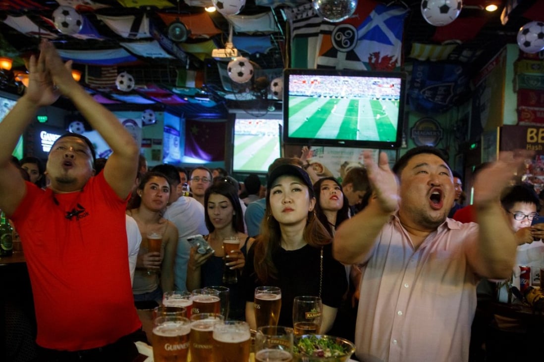 China’s vast number of fans are frequently targeted by overseas betting sites. Photo: Reuters