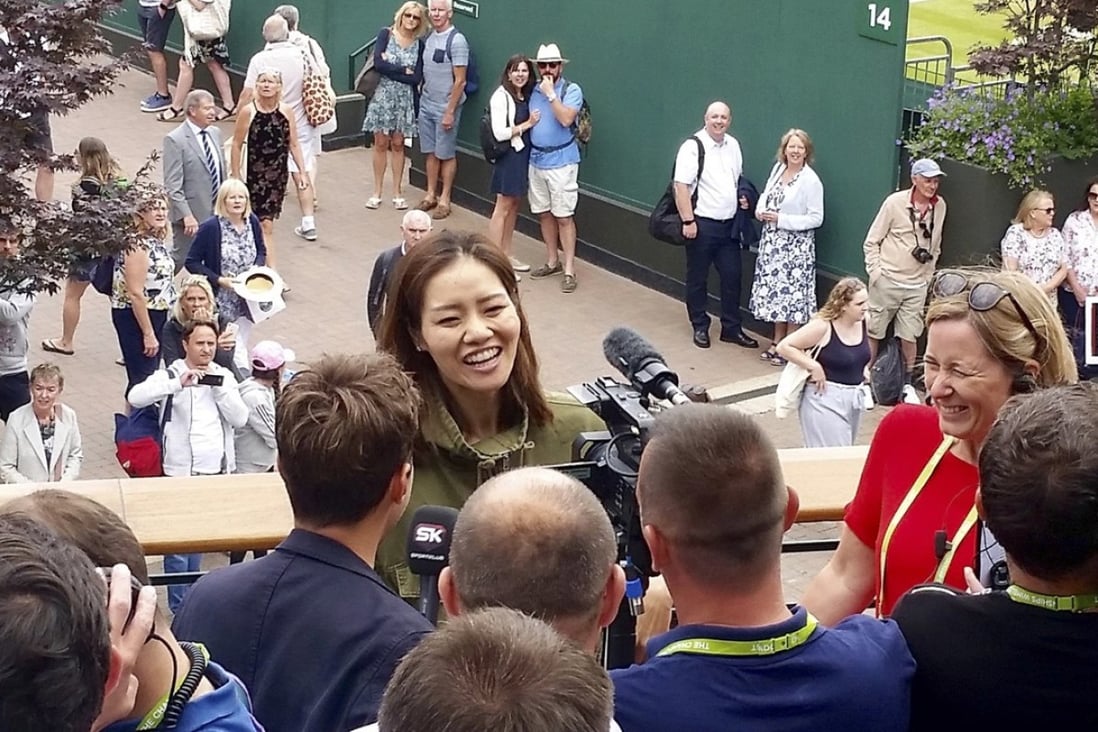 China tennis pioneer Li Na back at Wimbledon and still wowing fans. Photo: Christopher Johnson