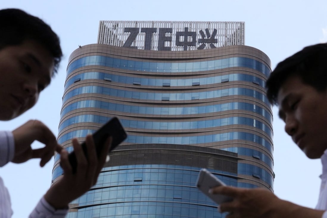 ZTE’s headquarters in Shenzhen, China. Photo: Felix Wong